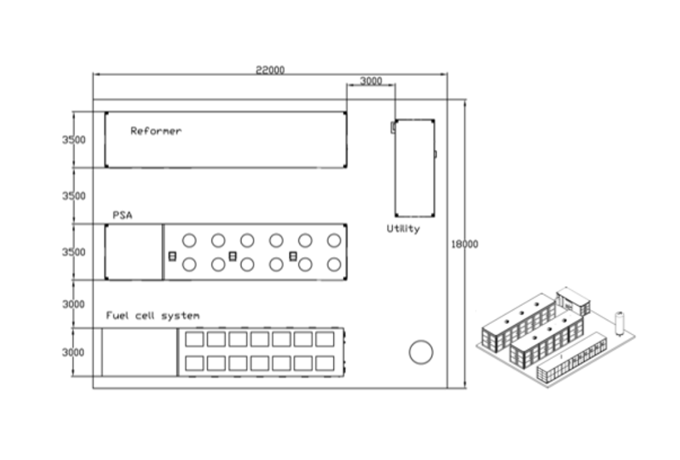 1.5MW天然气重整型燃料电池